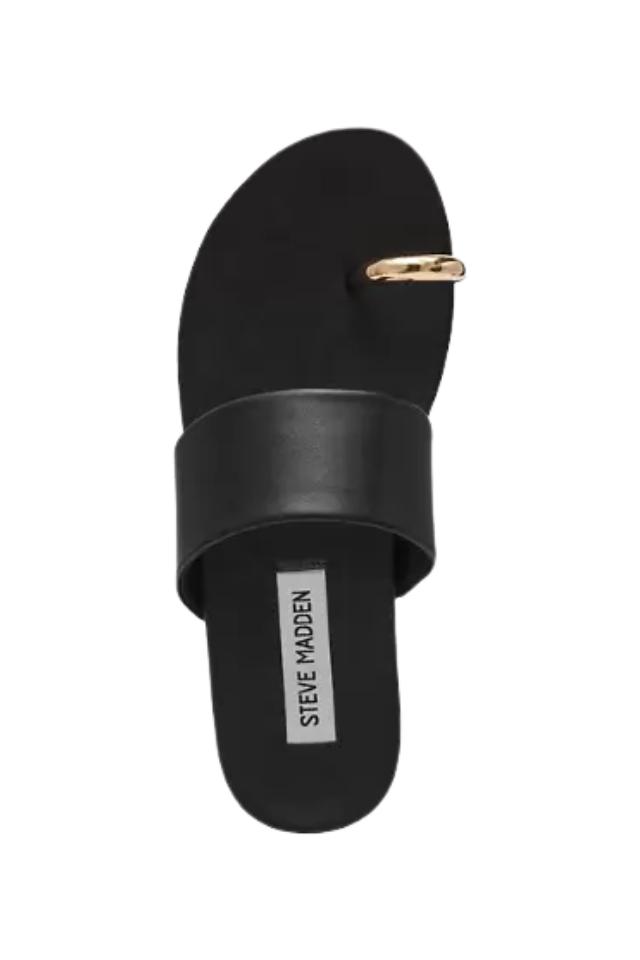 Steve Madden Dove - Black Leather