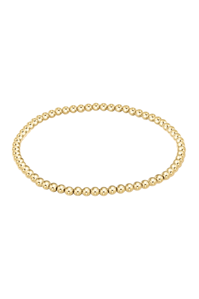 enewton Classic Gold 3mm Bead Bracelet