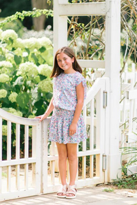 タイニーアンエステルScottie Skirt & Saddle Shoes Pleat Scottie Skirt - Petals – Seaside Shoes & Swim