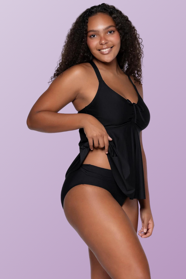 Sunsets Marin Tankini - Black