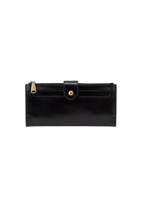 Hobo Dunn Continental Wallet -  Black