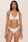 Becca Colette Banded Halter - White