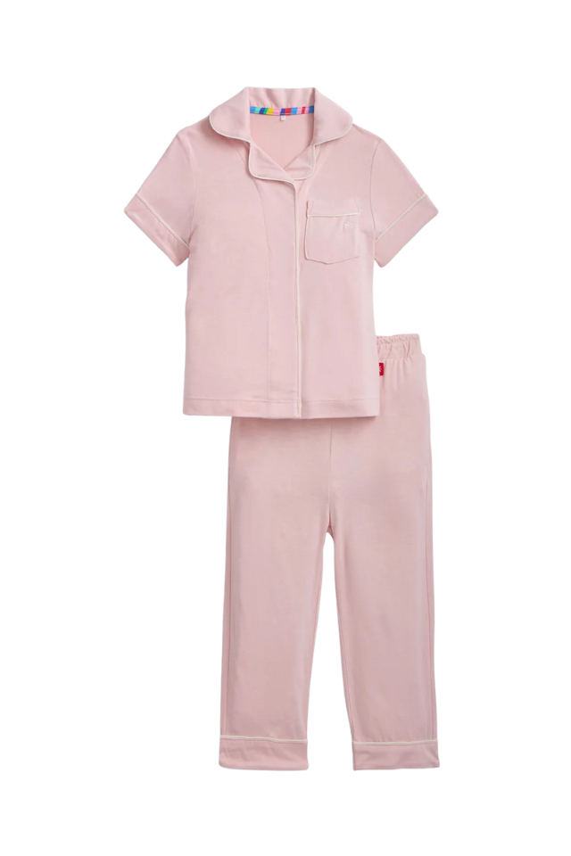 Magnetic Me Right Fit Classic PJ Set - Blush Pink