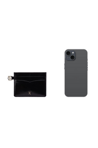 Hobo Charmed Card Case - Black