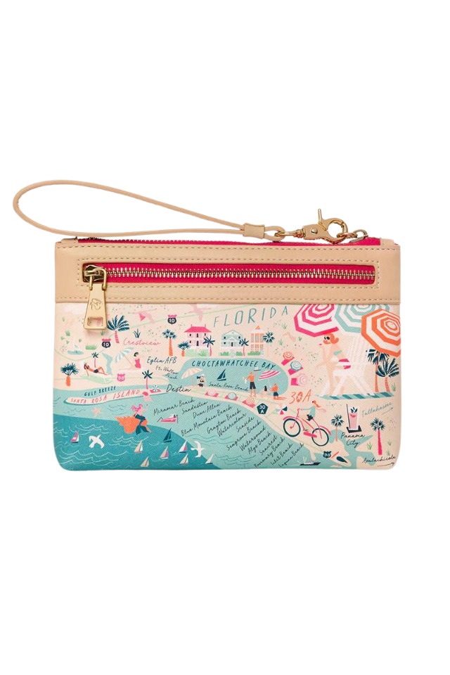 Spartina Gulf Coast Scout Wristlet