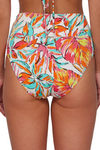 Sunsets Hannah High Waist - Palms Serenade Sandbar
