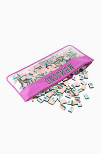 Oh My Mahjong Bag - Lilac Stitched