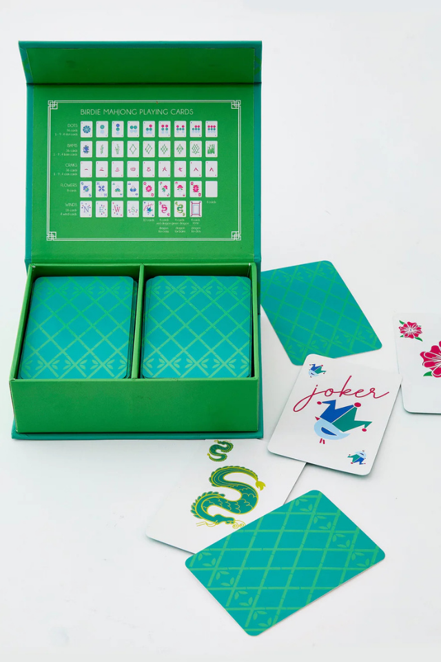 Oh My Mahjong Birdie Mahjong Playing Cards