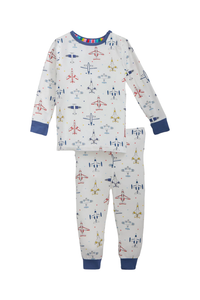 Magnetic Me Modal Long Sleeve PJ - Just Plane Fun