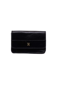 Hobo Jill Flap Card Case - Black