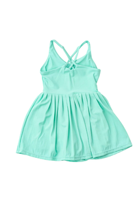 SC Pleated Active Dress - Green
