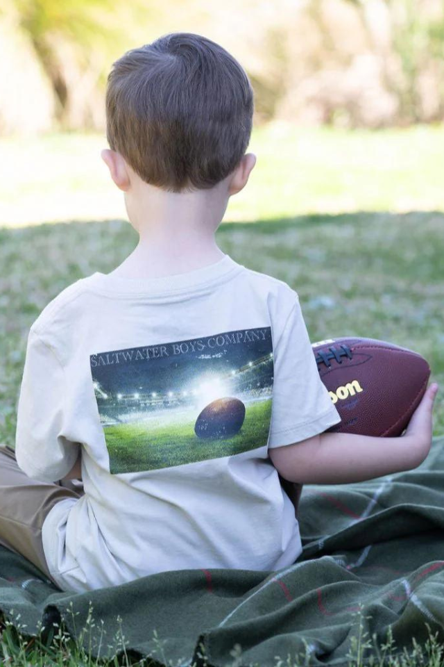 Saltwater Boys Football SS Graphic Tee