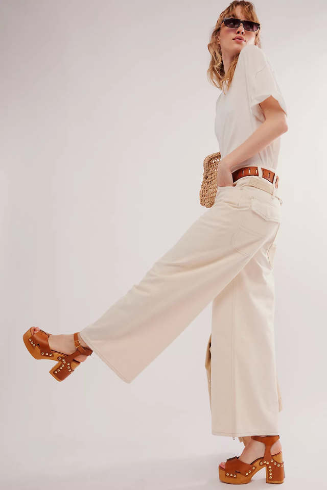 Free People Cecily Clog - Luggage