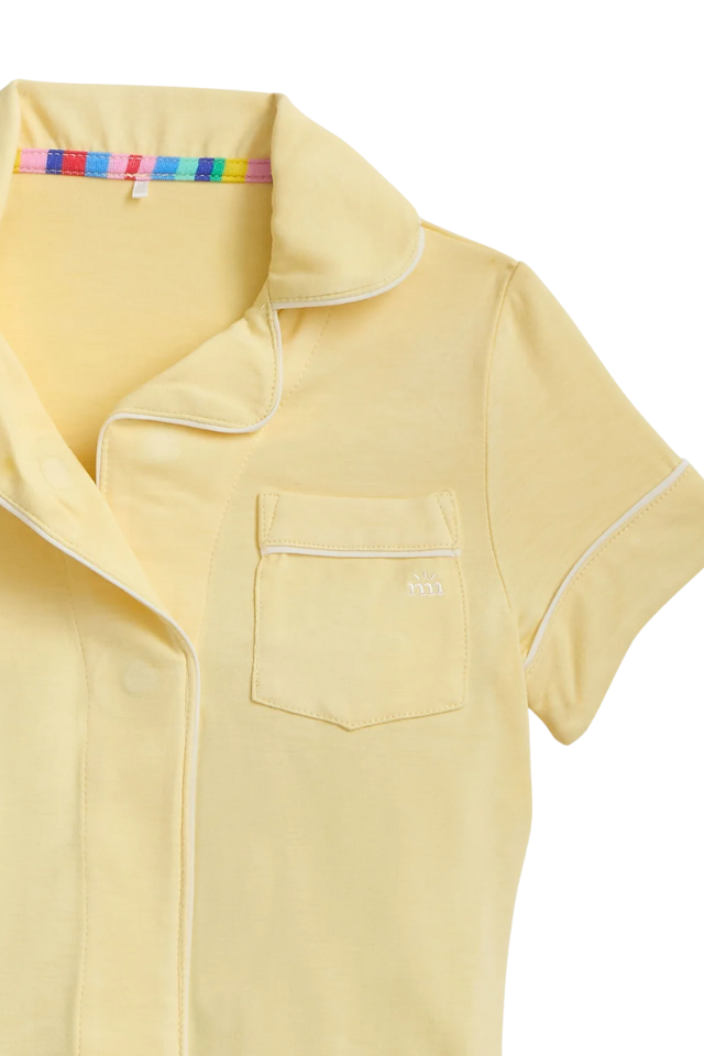 Magnetic Me Right Fit Classic PJ Set - Stars Yellow