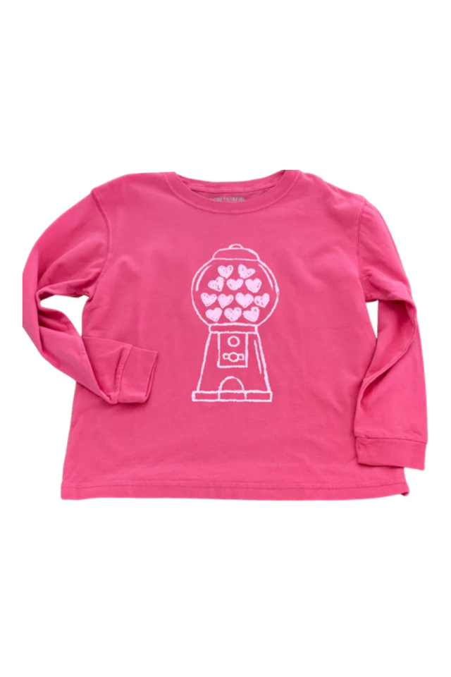 Mustard & Ketchup LS T-Shirt Bubble Gum - Light Pink