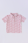 Studio Smocks Elephant Polo - Red/White