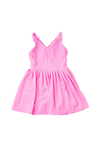 SC Pleated Active Dress - Pink