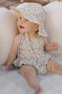 Quincy Mae Sun Hat  - French Garden