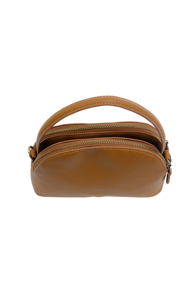 Joy Susan Larissa Crossbody - Saddle