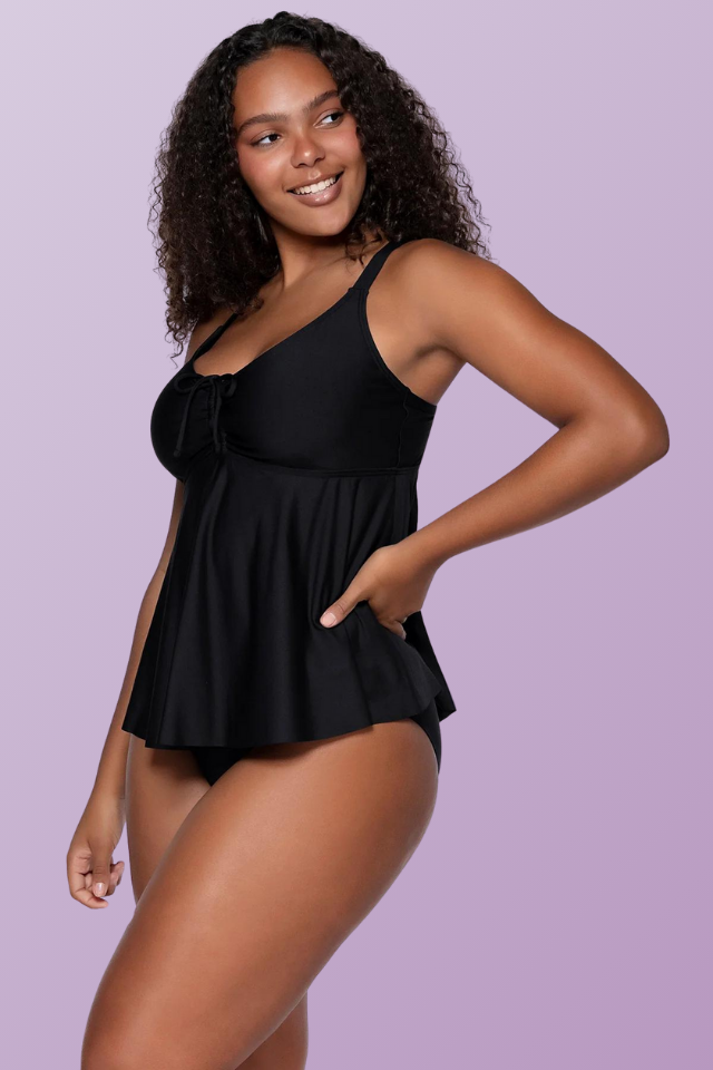 Sunsets Marin Tankini - Black