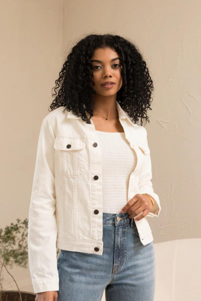 ABLE The Bailey Jacket - White