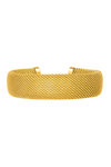Ellie Vail Marley Mesh Cuff Bracelet - Gold