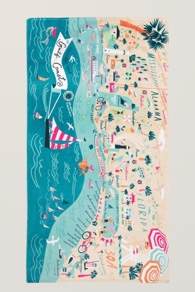 Spartina Gulf Coast Beach Towel