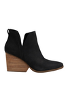 TOMS Eliza Boot - Black Nubuck