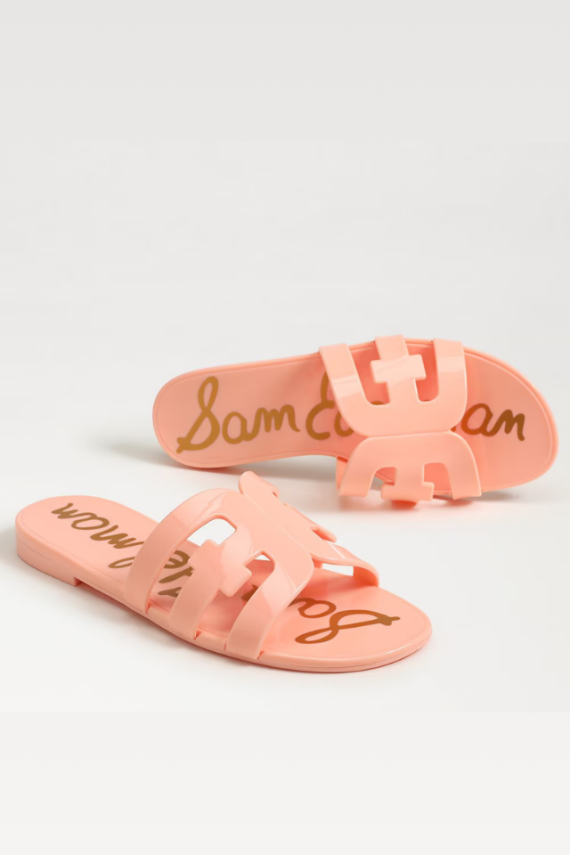 Sam Edelman Bay Jelly - Pink Rosette