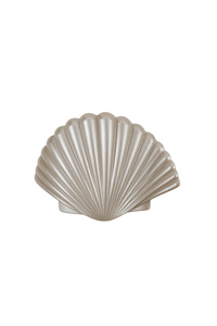 Teleties Tiny Round Flat Clip - Shimmering Shell