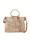 Sheila Medium Satchel- Saddle Stardust