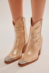 Free People Brayden Western Boot - Champagne