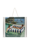 Sunnylife Deluxe Twin Hammock - Navy Stripe