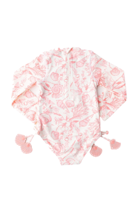 SC Long Sleeve 1pc - Seaside Toile