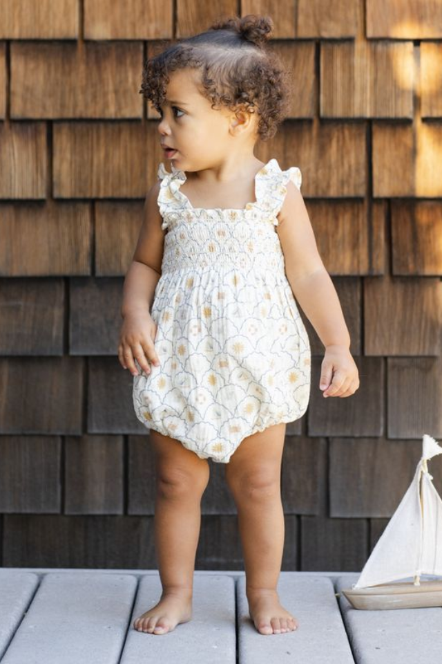 Rylee + Cru Julia Romper - Nautical