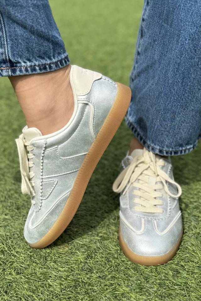 TOMS Collins - Silver Metallic