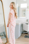 MS Serena PJ Pant Set - Getaway Coral