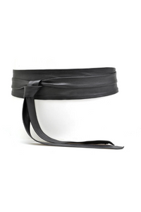 Ada Collection Wrap Belt - Black