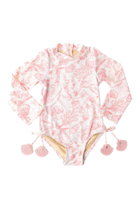 SC Long Sleeve 1pc - Seaside Toile