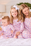 MS Infant Santa Baby Bows Zipper PJ