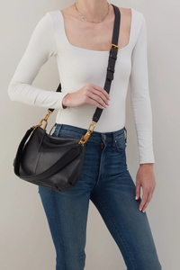 HOBO Advance Shoulder Bag - Black