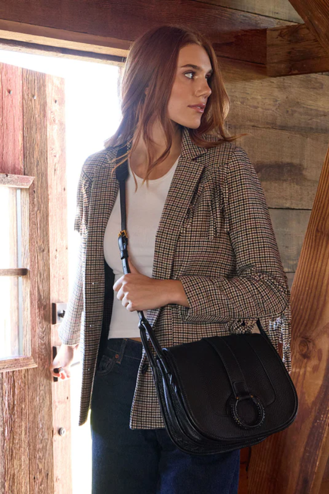 Hobo Kiva Large Crossbody - Black