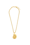 Ellie Vail Celenia Shell Pendant Necklace - Gold