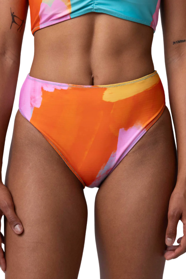 Nani Reversible High Leg Bottom - Isadora