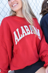 Scarlet & Gold Molly Cozy Crew - Alabama