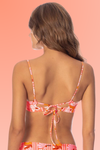 Maaji Peach Flowers Dallas Top - Orange