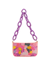 A&B Beaded Shoulder Bag - Bubblegum Pop