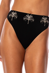 Maaji Midnight Palm Sully Bottom - Black
