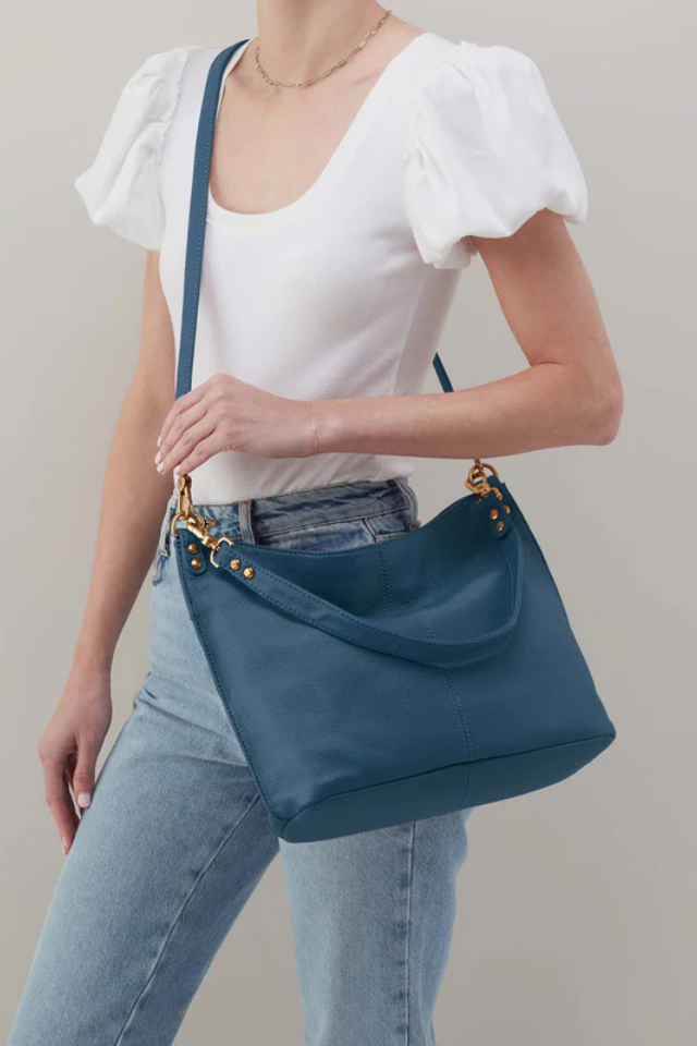 Hobo Pier Shoulder Bag - Peacock Feather
