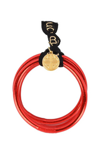 BuDhaGirl All Weather Bangles Set of 3 - Crimson